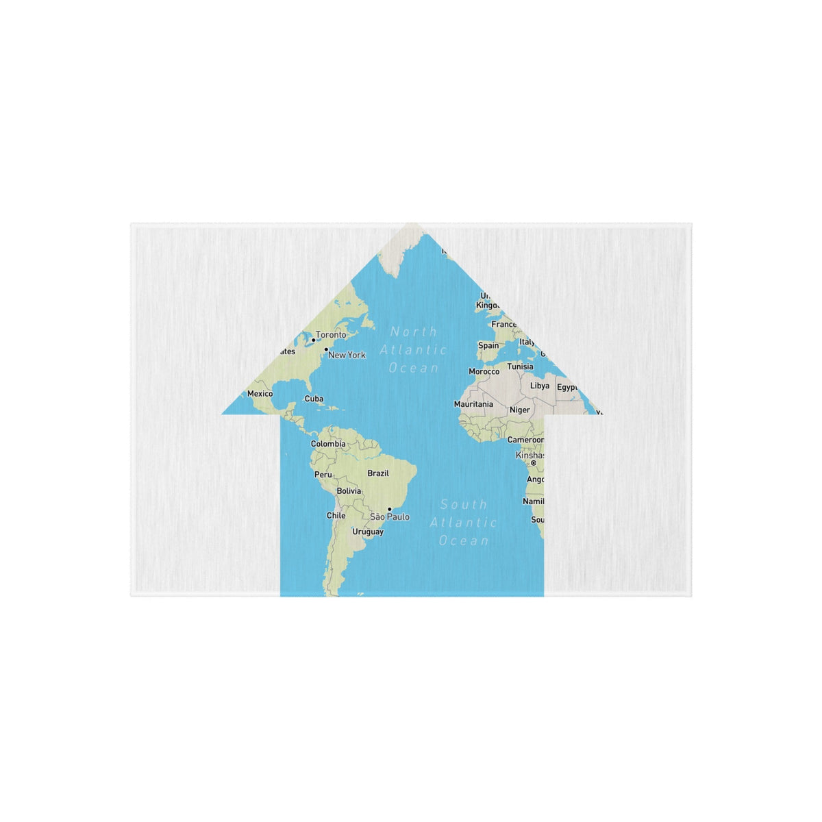 Map with Home Mask