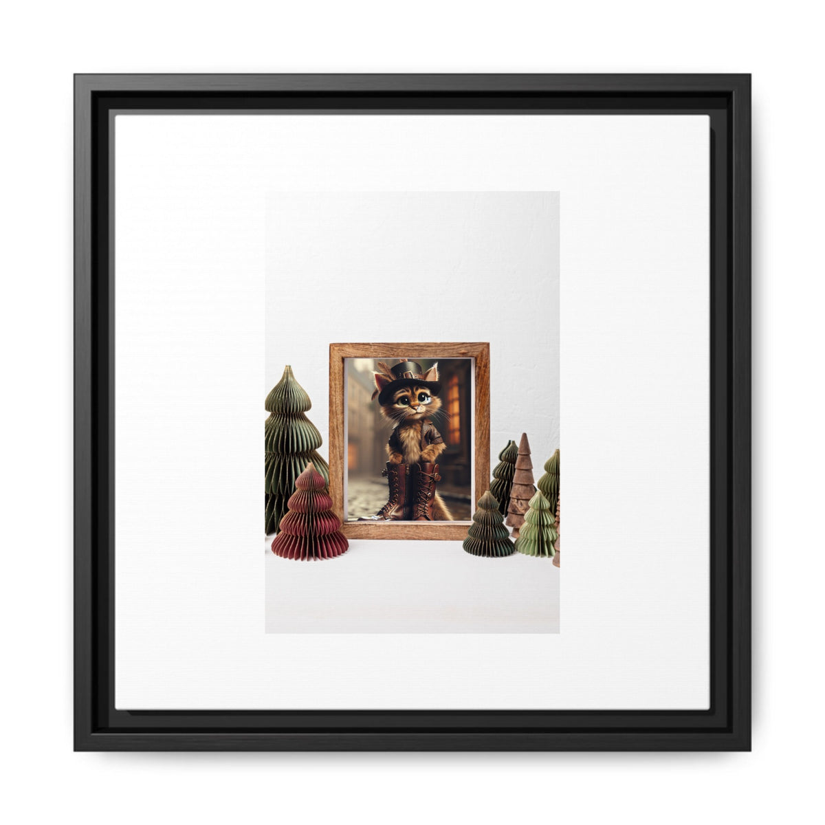 Matte Canvas, Framed (Multi-color) - Dalle