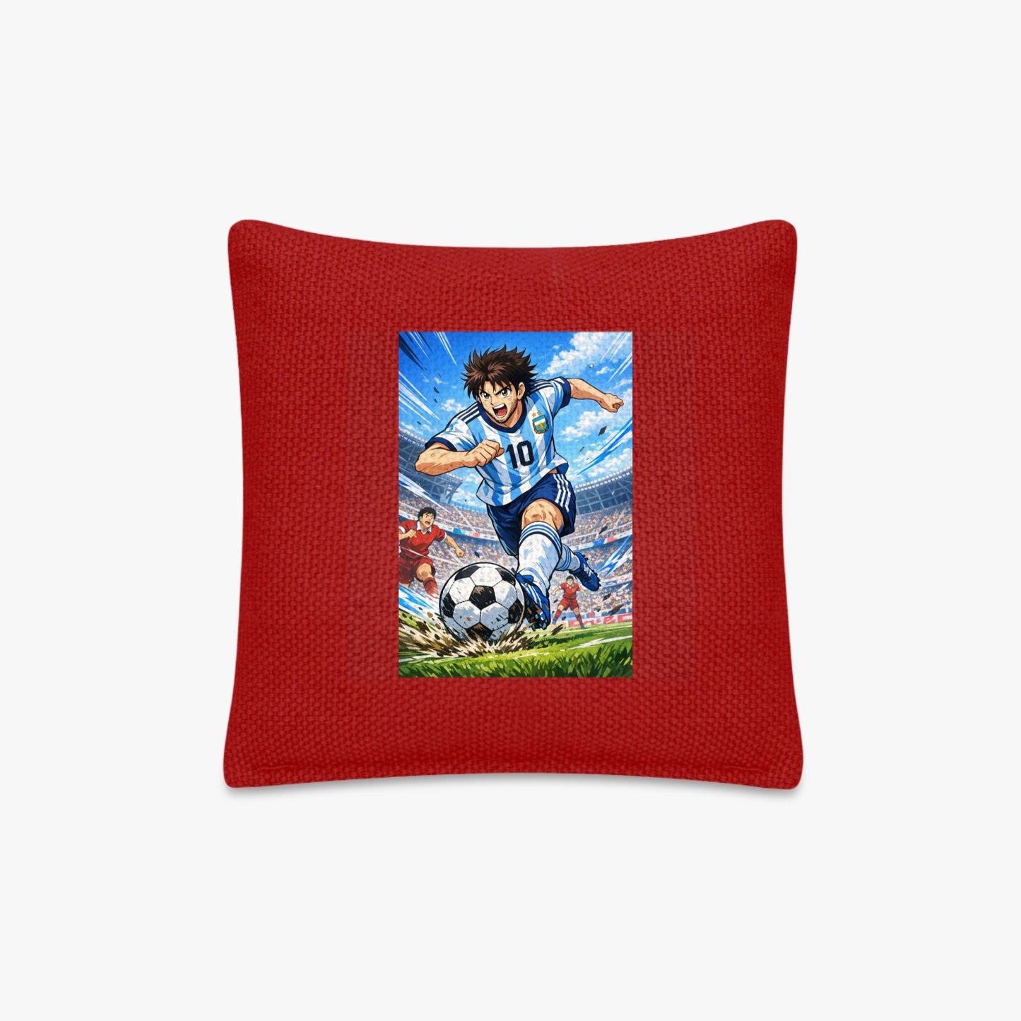 Square Canvas Sandbag - Text to Image effect