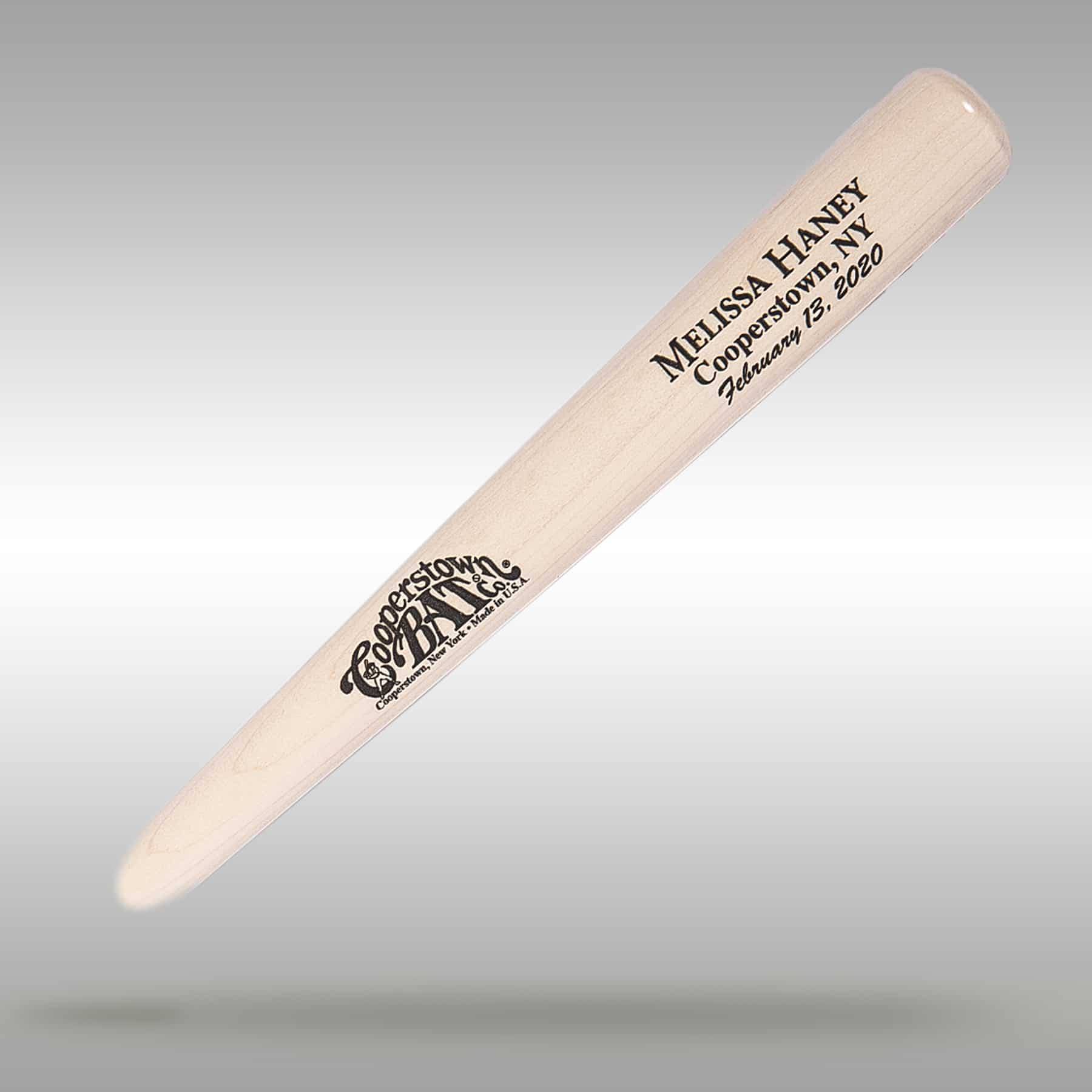 Cooperstone 29" Personalized Baseball Bat