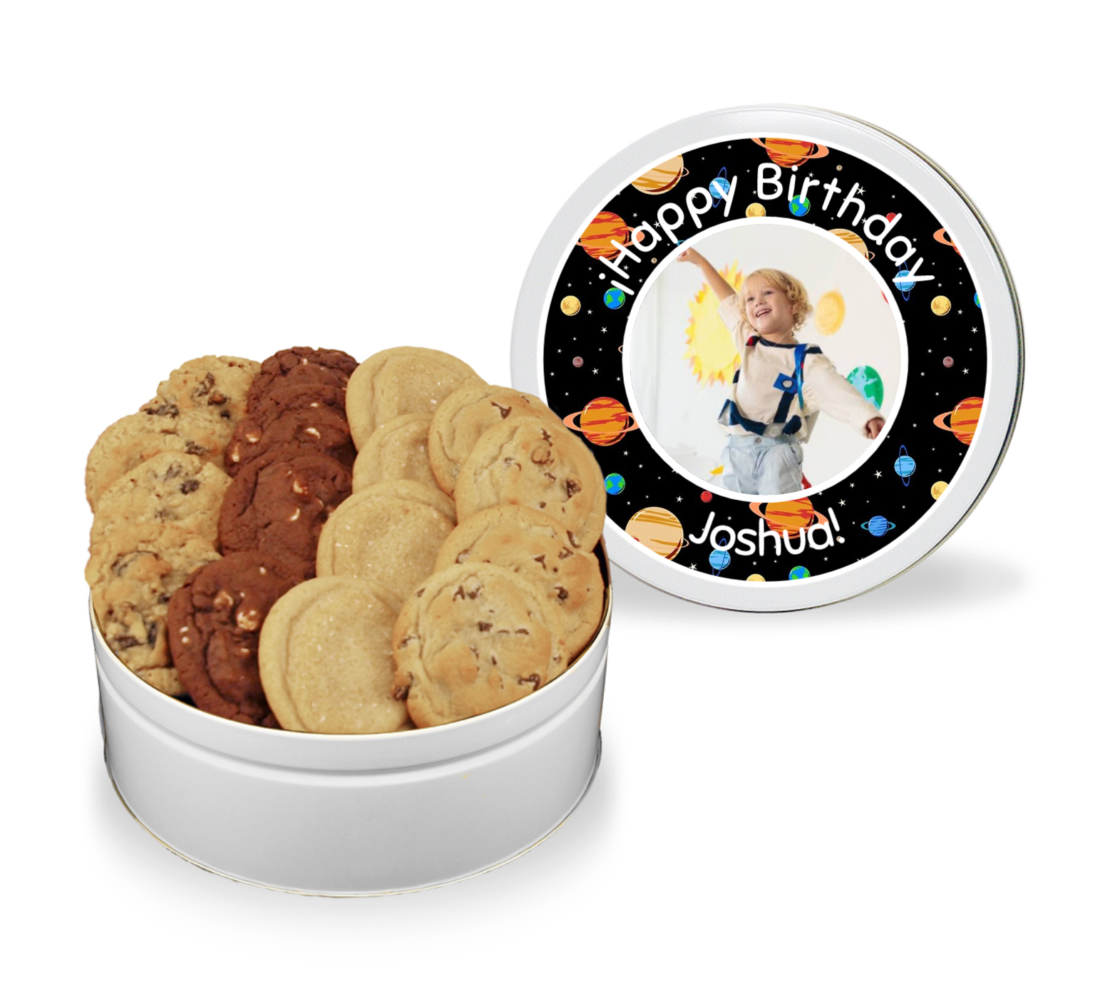 Gourmet Cookie Tin- 4 Flavours