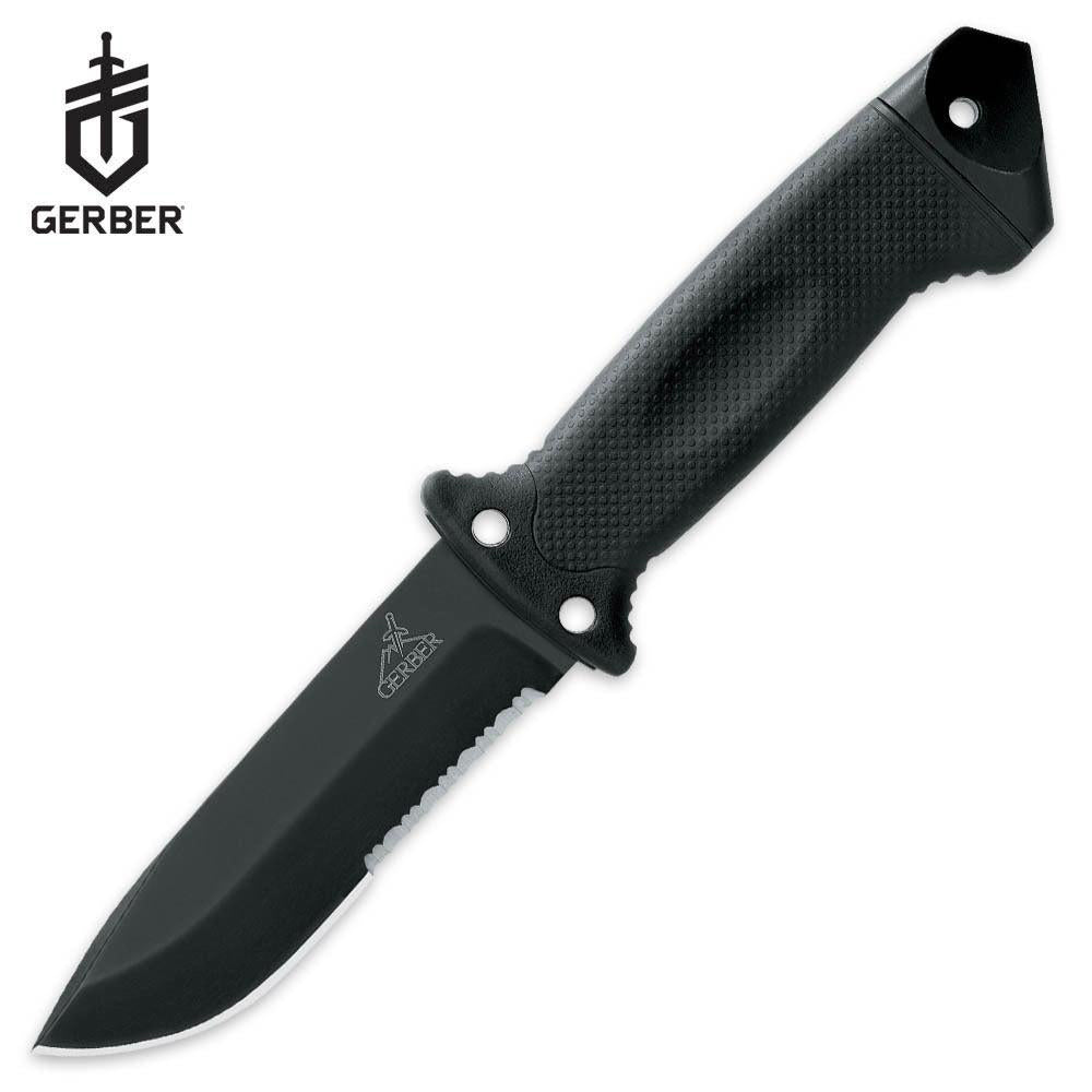 Gerber LMF II Infantry Black Personalized Knife