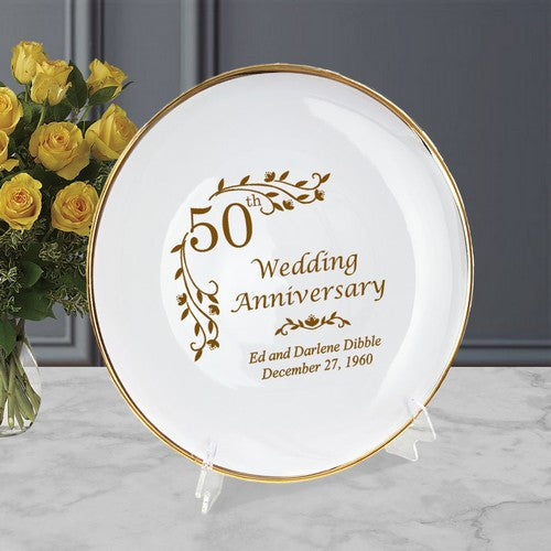 50 years - Anniversary Plate
