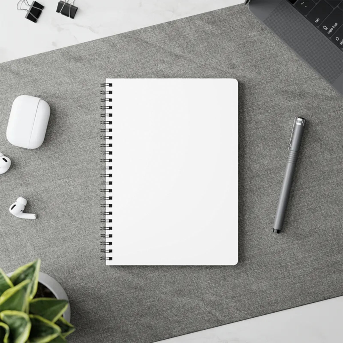 Wirobound Softcover Notebook, A5
