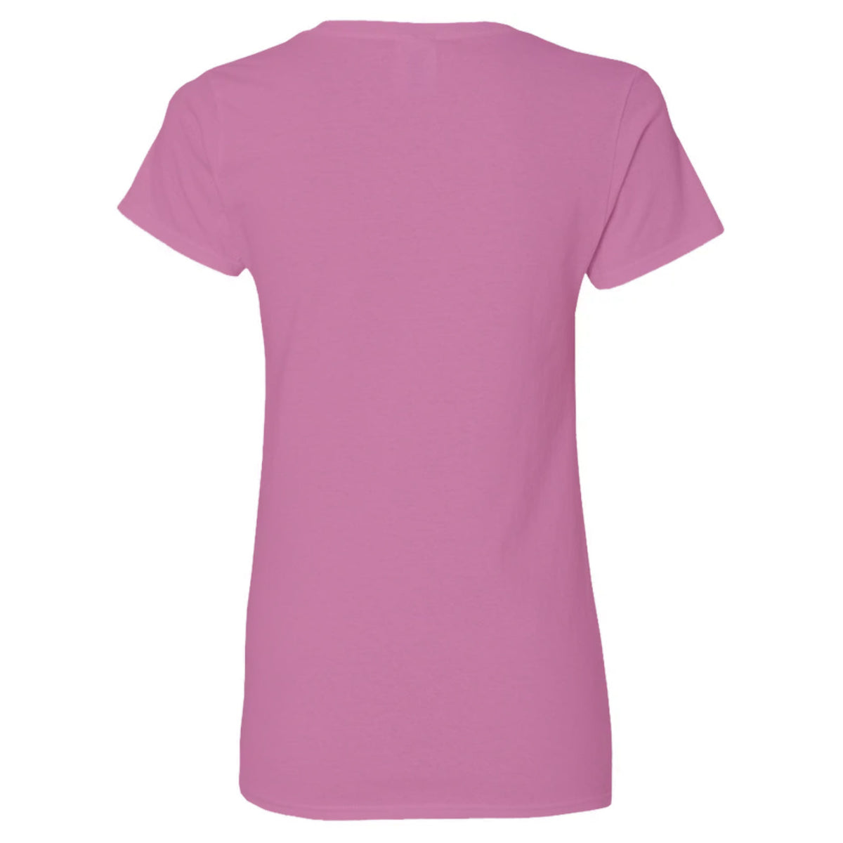 Heavy Cotton Women's V-Neck T-Shirt (Back)