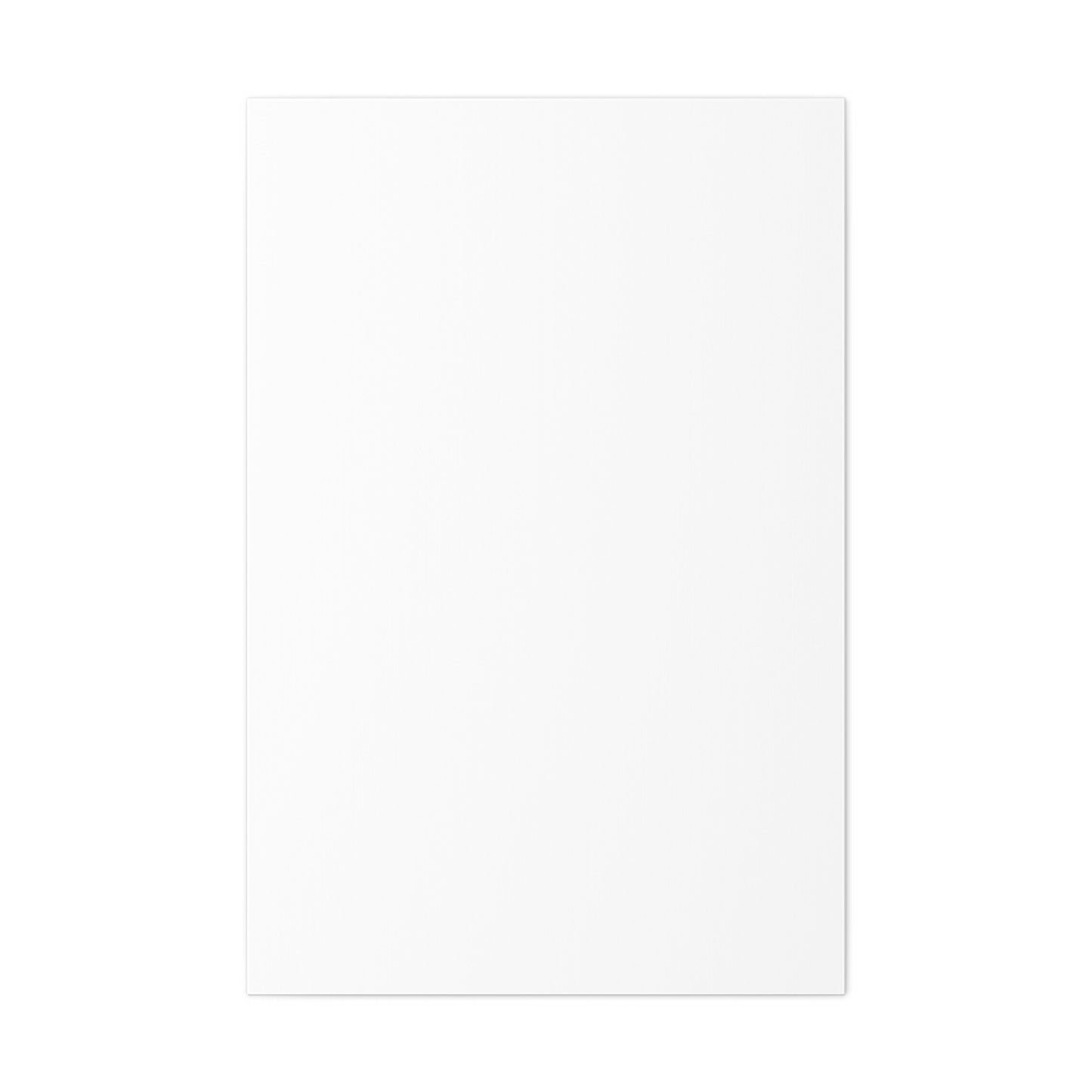 Matte Canvas, Stretched, 1.25" - Remove BG