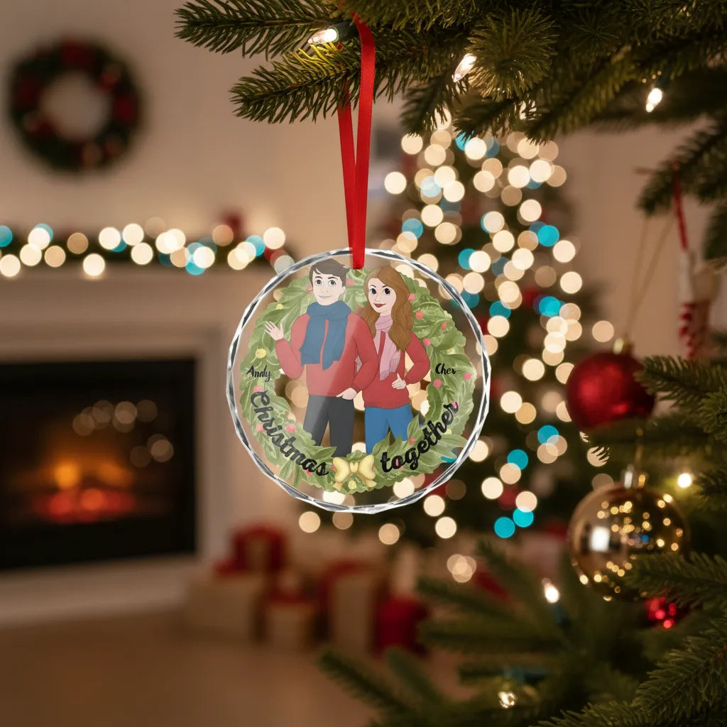 Crystal Glass Ornament