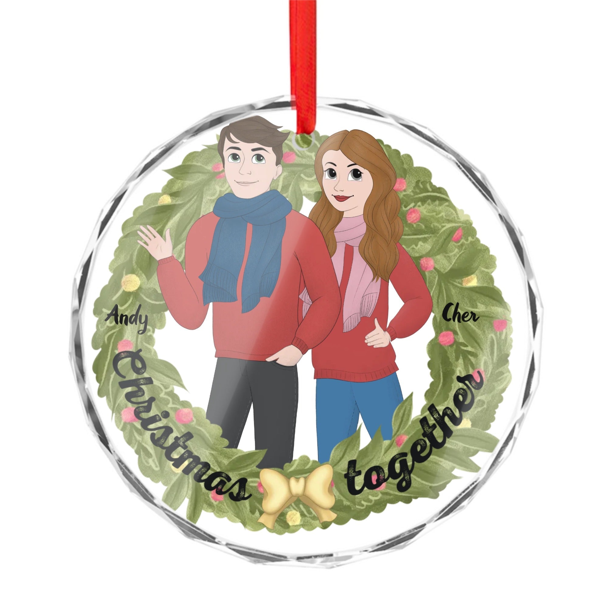 Crystal Glass Ornament