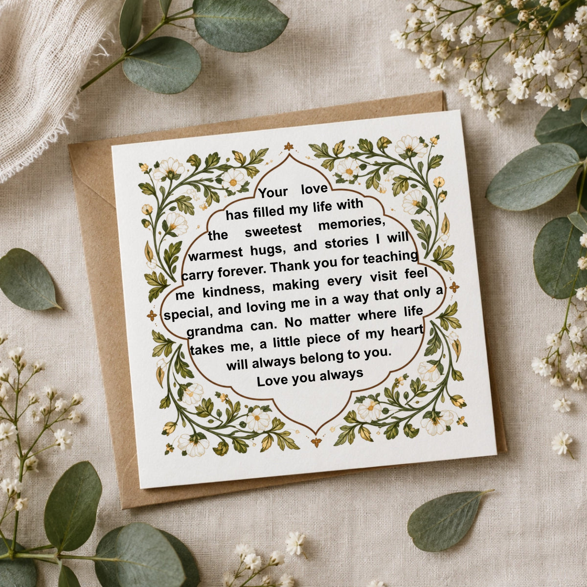 Greeting Card - Text to Shape