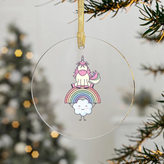 Acrylic Ornaments - Concentric Images