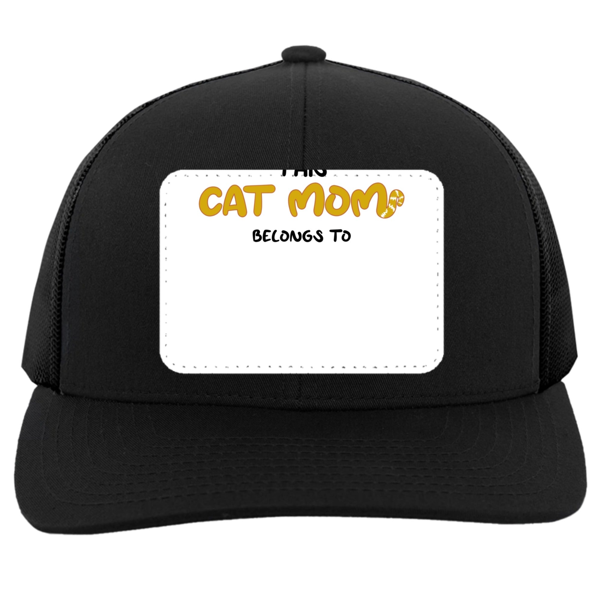104C Trucker Snapback Hat (rectangle patch)
