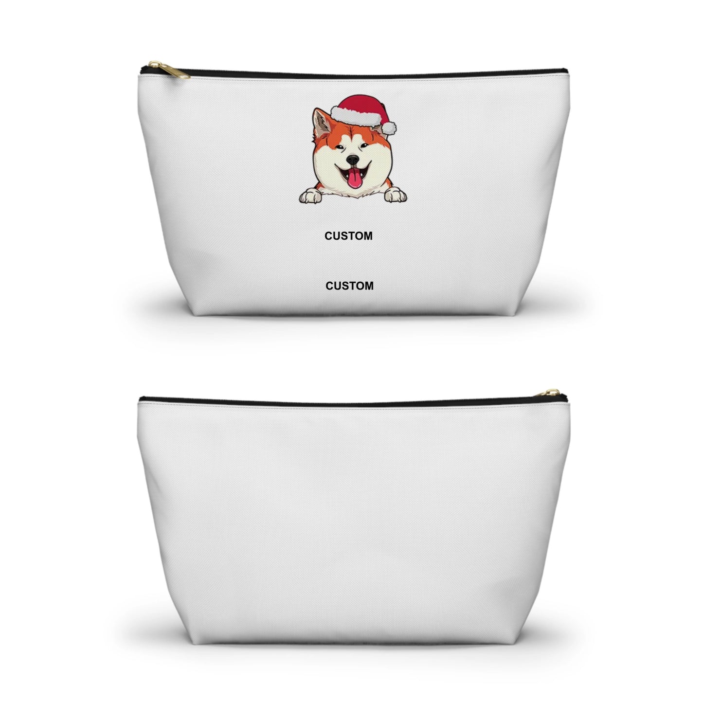 Accessory Pouch w T-bottom - Text Addons