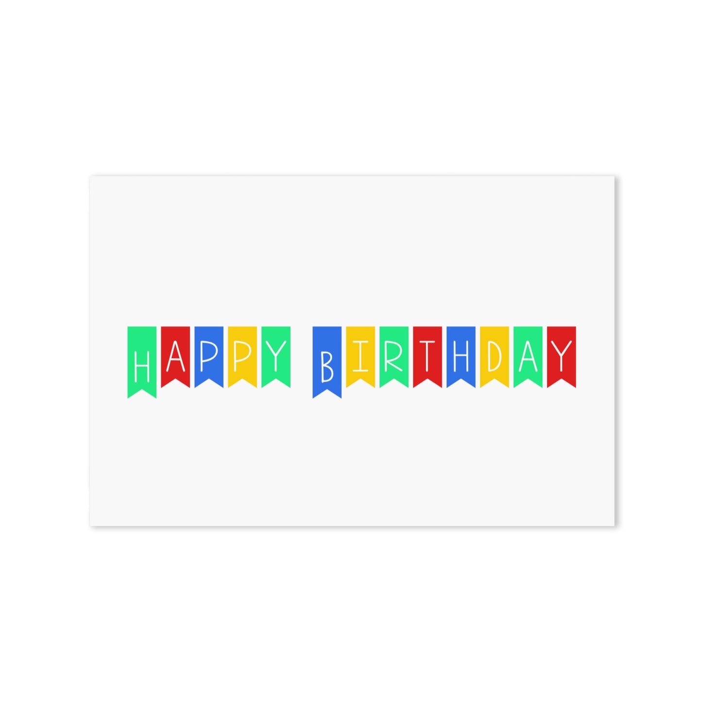Poster - Landscape (EU) - Alternating Colors Sample