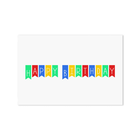 Poster - Landscape (EU) - Alternating Colors Sample