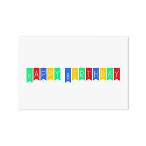 Poster - Landscape (EU) - Alternating Colors Sample