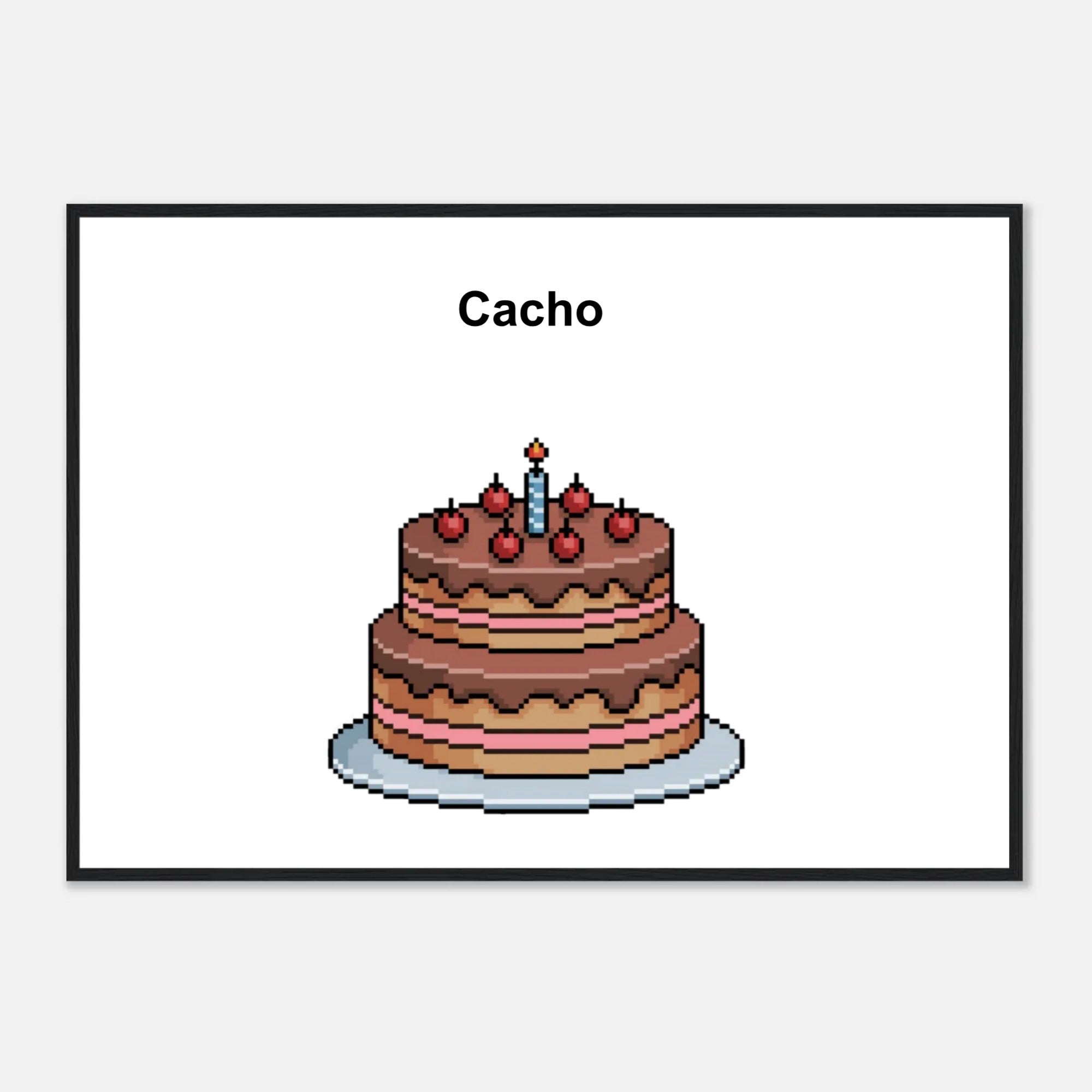 Classic Matte Paper Wooden Framed Poster - Change layout with variant