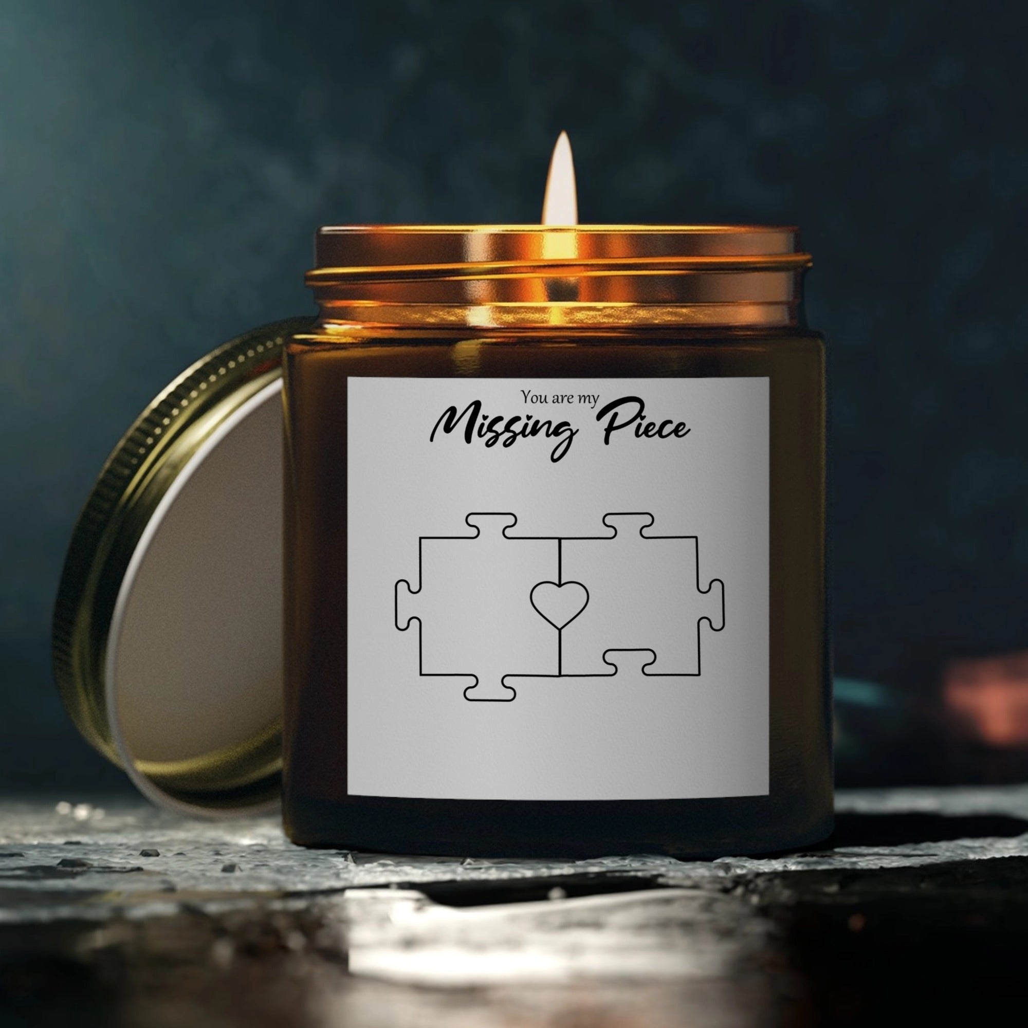 Scented Candles, Coconut Apricot Wax (4oz, 9oz)