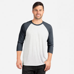 Unisex 3/4 Sleeve Raglan Shirt printfull via Sh