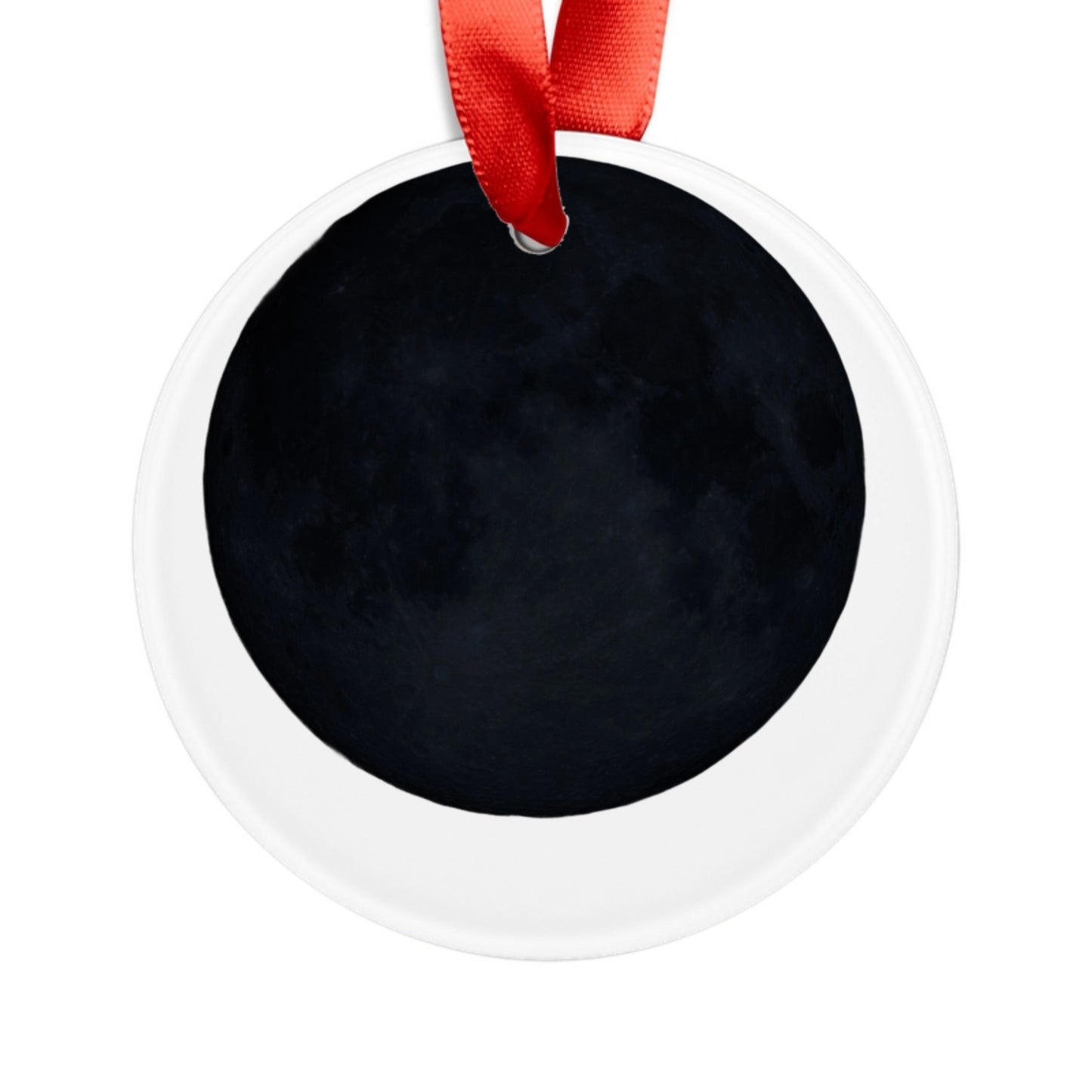 Acrylic Ornament with Ribbon