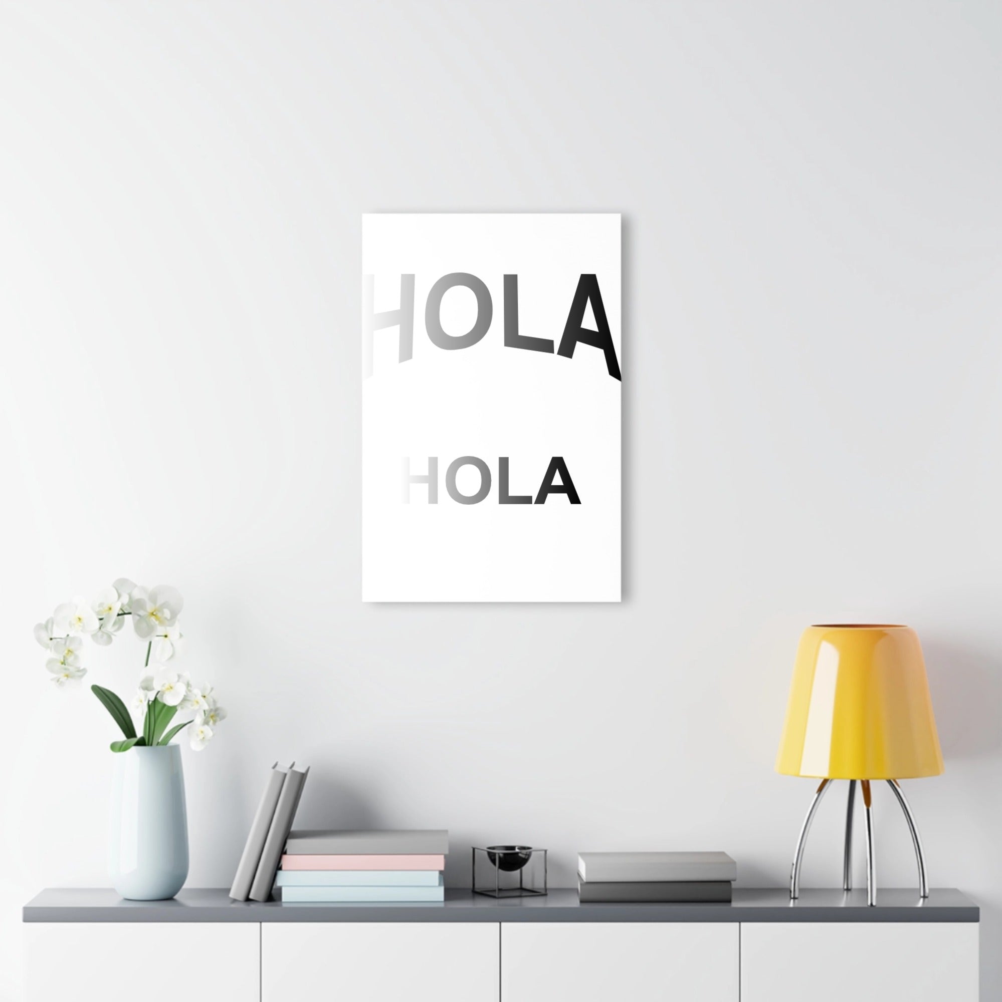 Acrylic Prints (French Cleat Hanging) - Gradient on Warped and Normal Texts