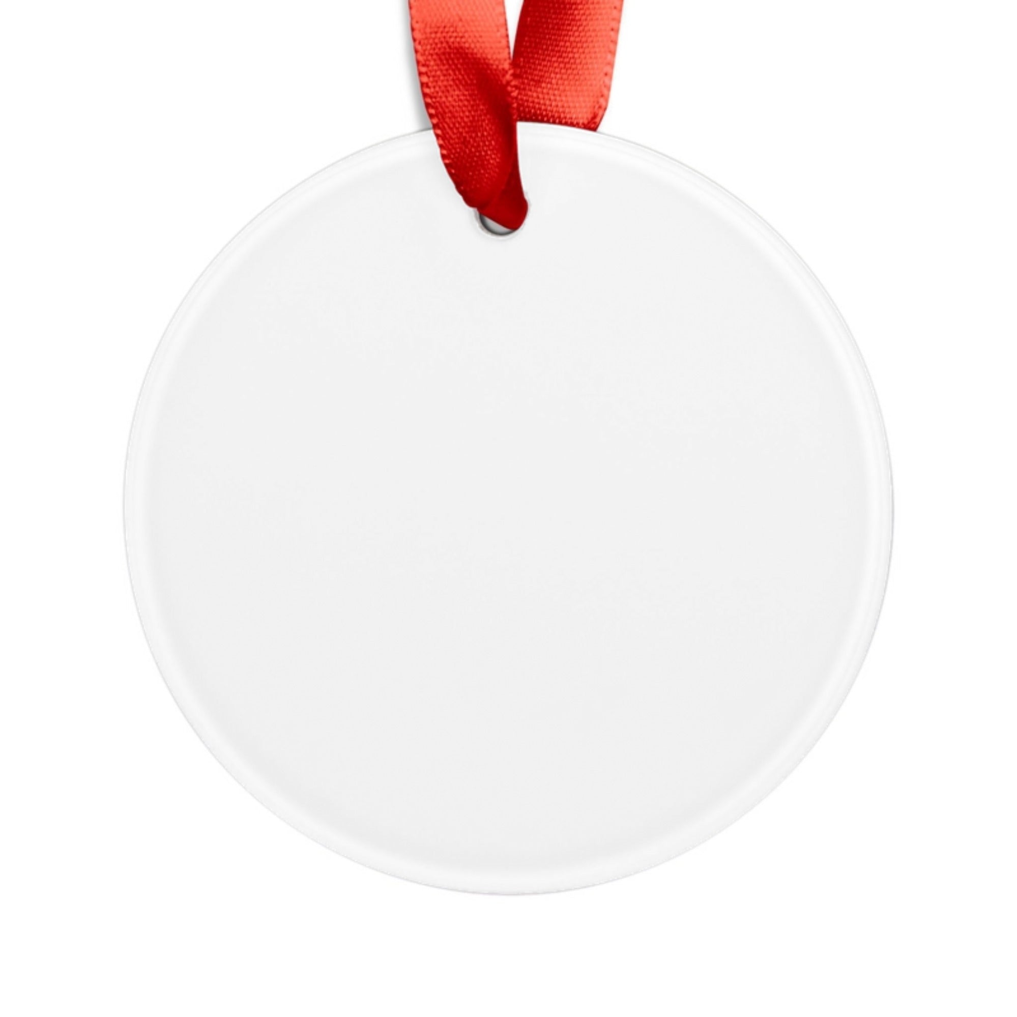 Acrylic Ornament with Ribbon - Image Streaming