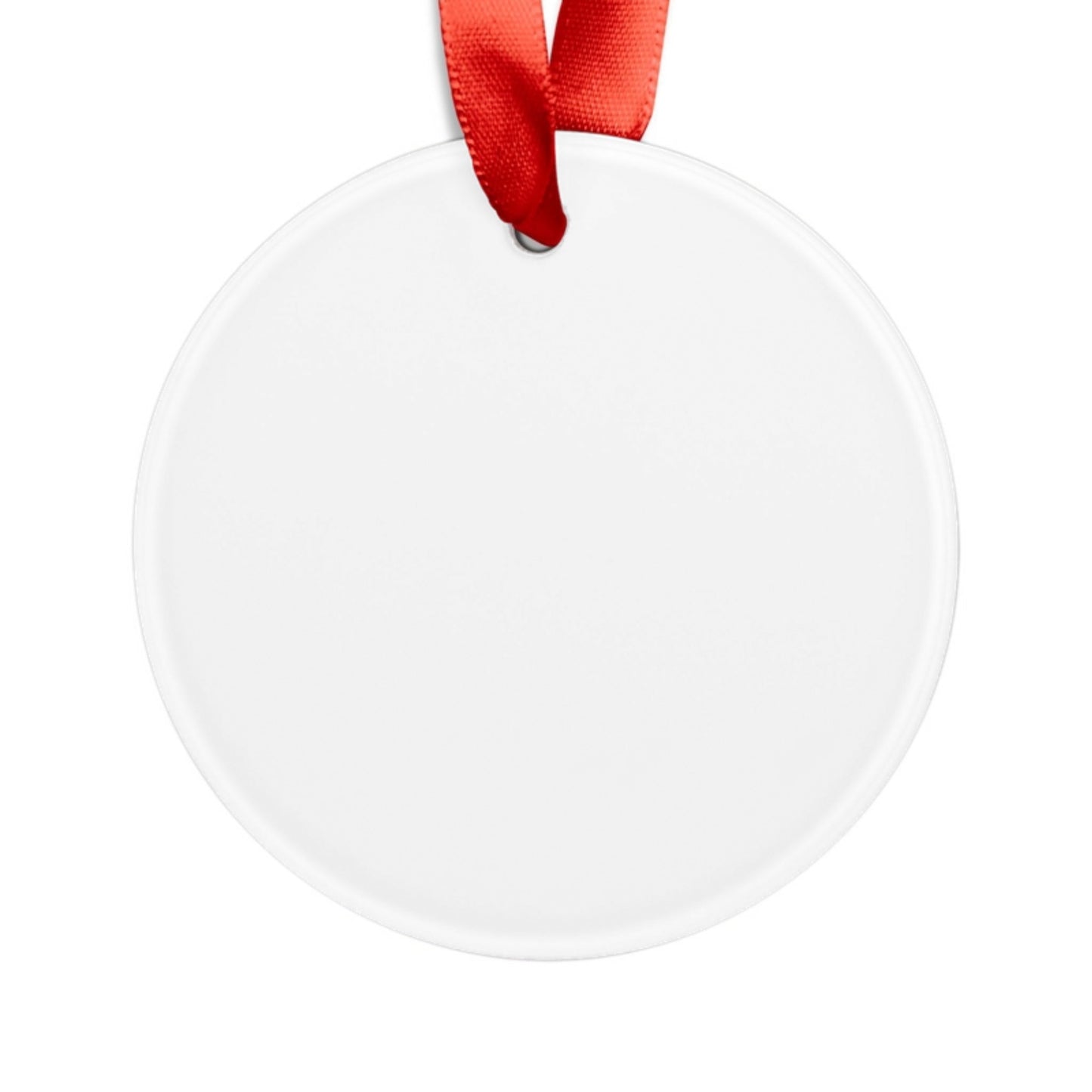 Acrylic Ornament with Ribbon - Image Streaming