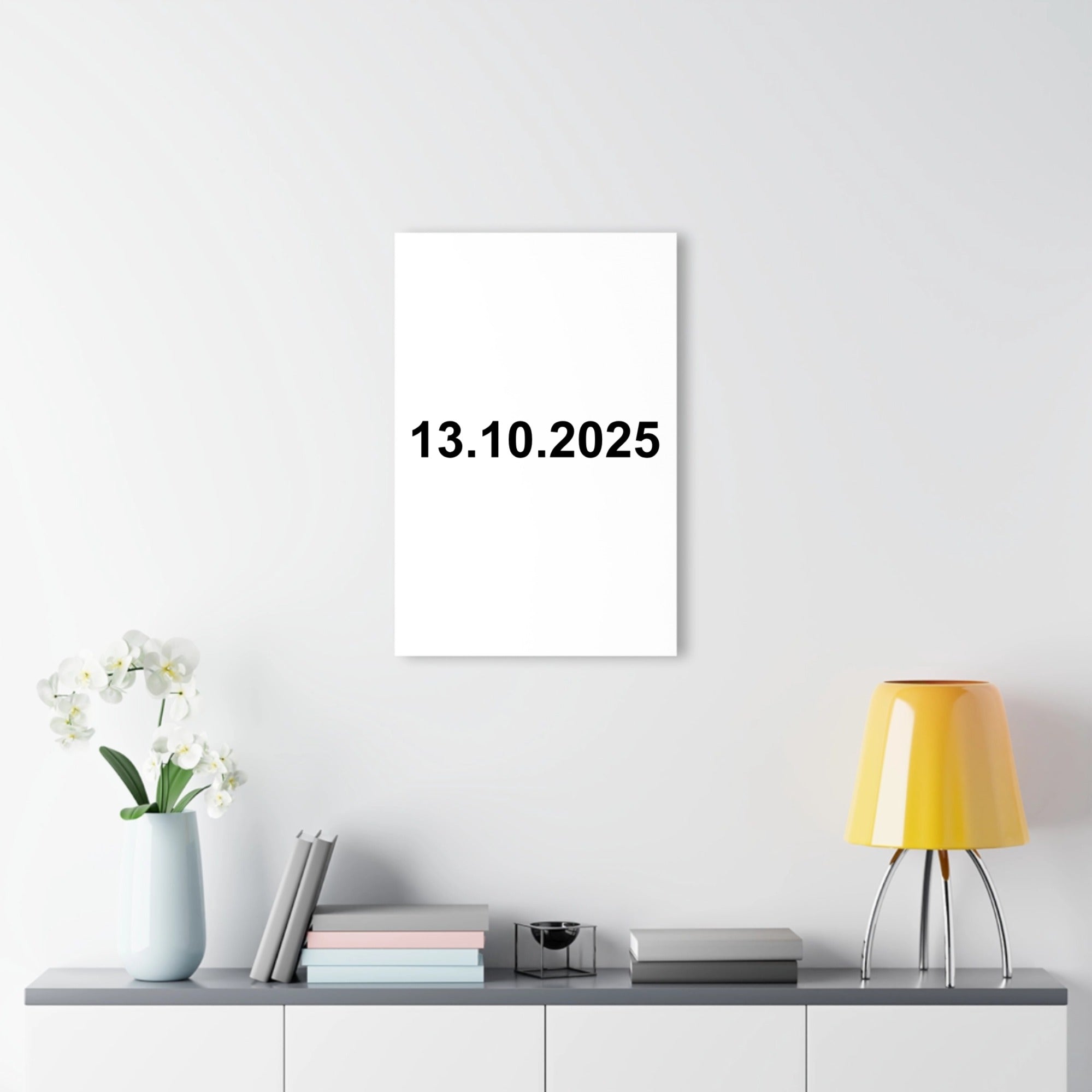 Acrylic Prints (French Cleat Hanging) - Date Picker to Text