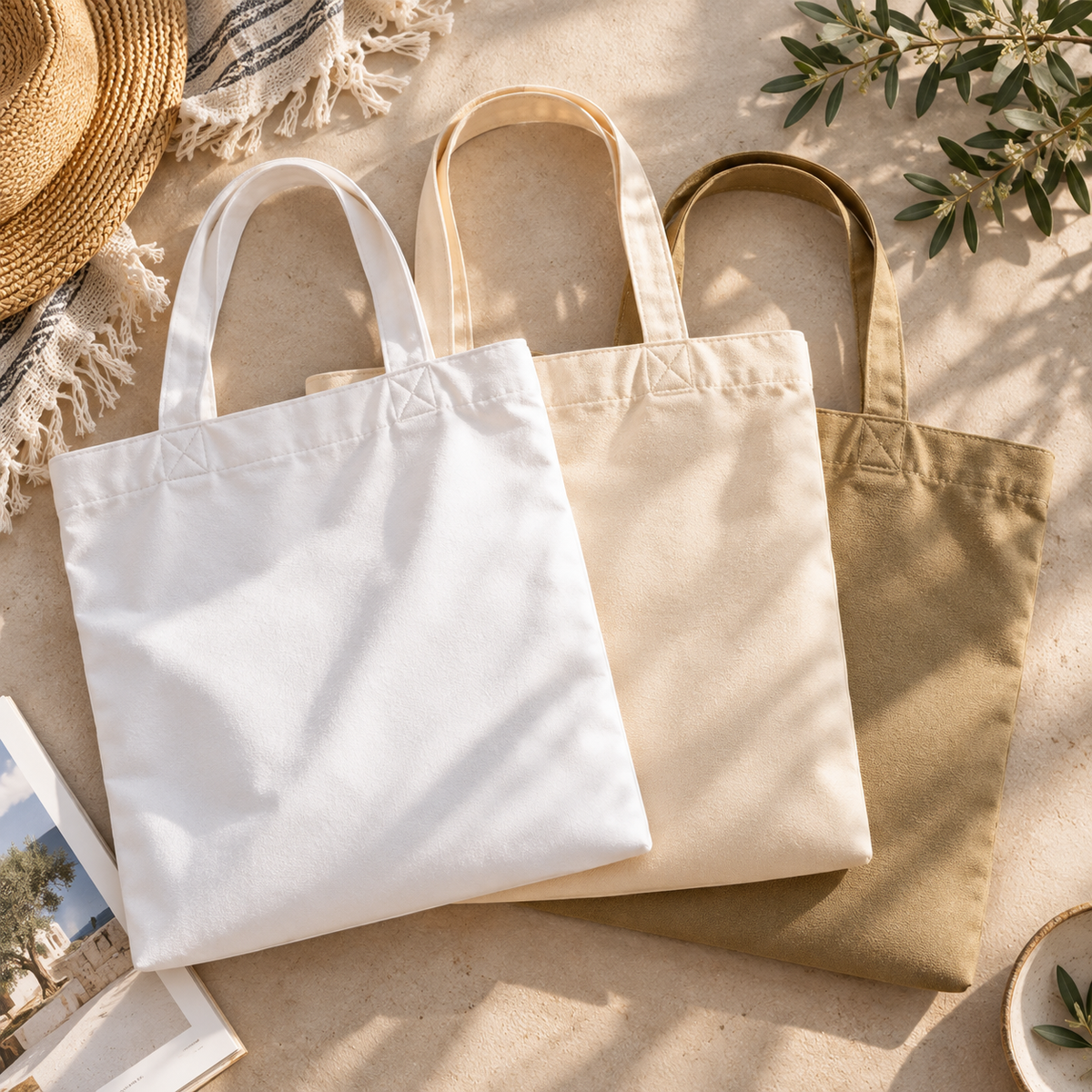 Everyday Cotton Canvas Tote Bag
