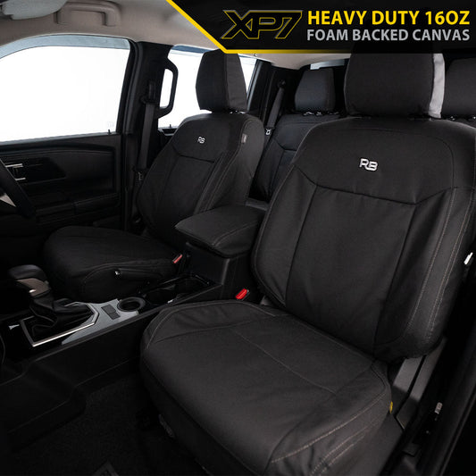 Toyota RAV4 XA60 - GX & GXL Hybrid - XP7 Heavy-Duty Canvas Front Row Seat Covers (Made to Order)