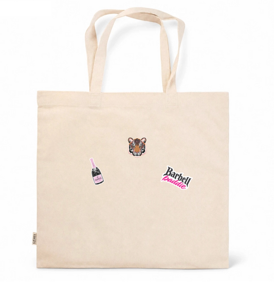 Customize your bag with stickers