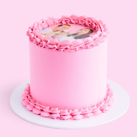 Party Cake with Edible Photo