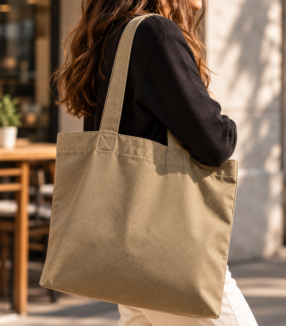 Everyday Cotton Canvas Tote Bag