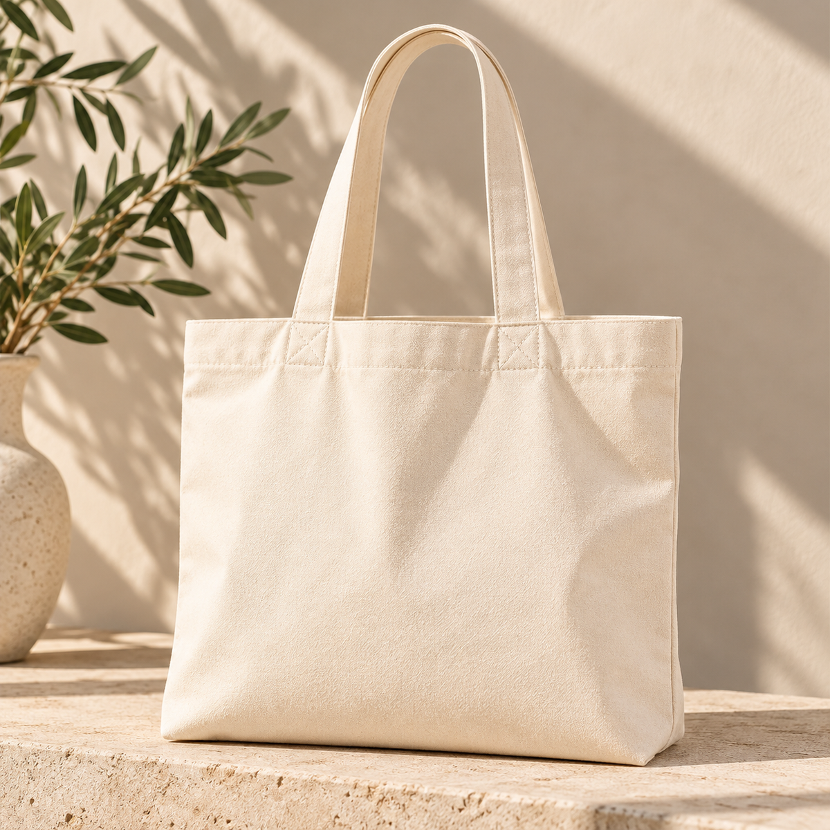 Everyday Cotton Canvas Tote Bag