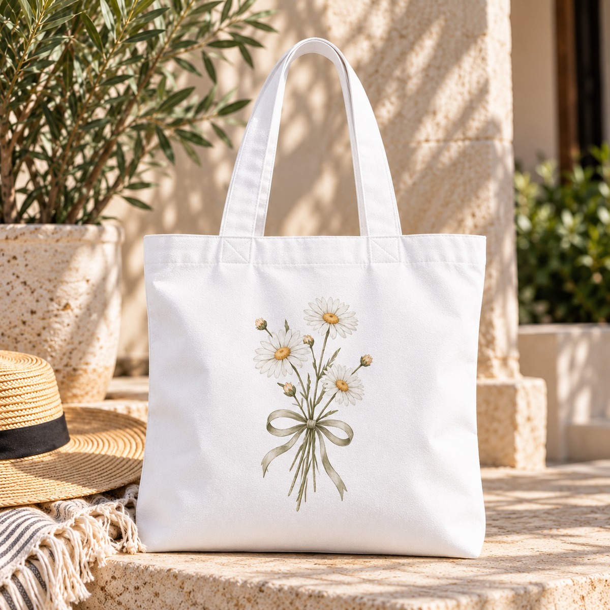 Everyday Cotton Canvas Tote Bag