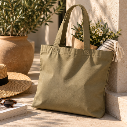 Everyday Cotton Canvas Tote Bag
