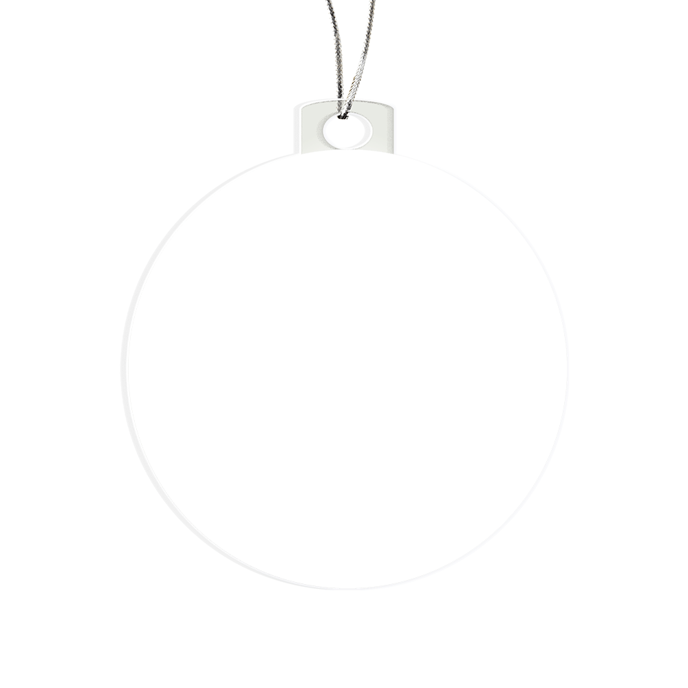 Acrylic Bulb Ornament location