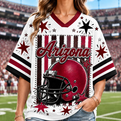 Arizona Football Mesh Jersey Team Spirit - Game Day Sport Jersey
