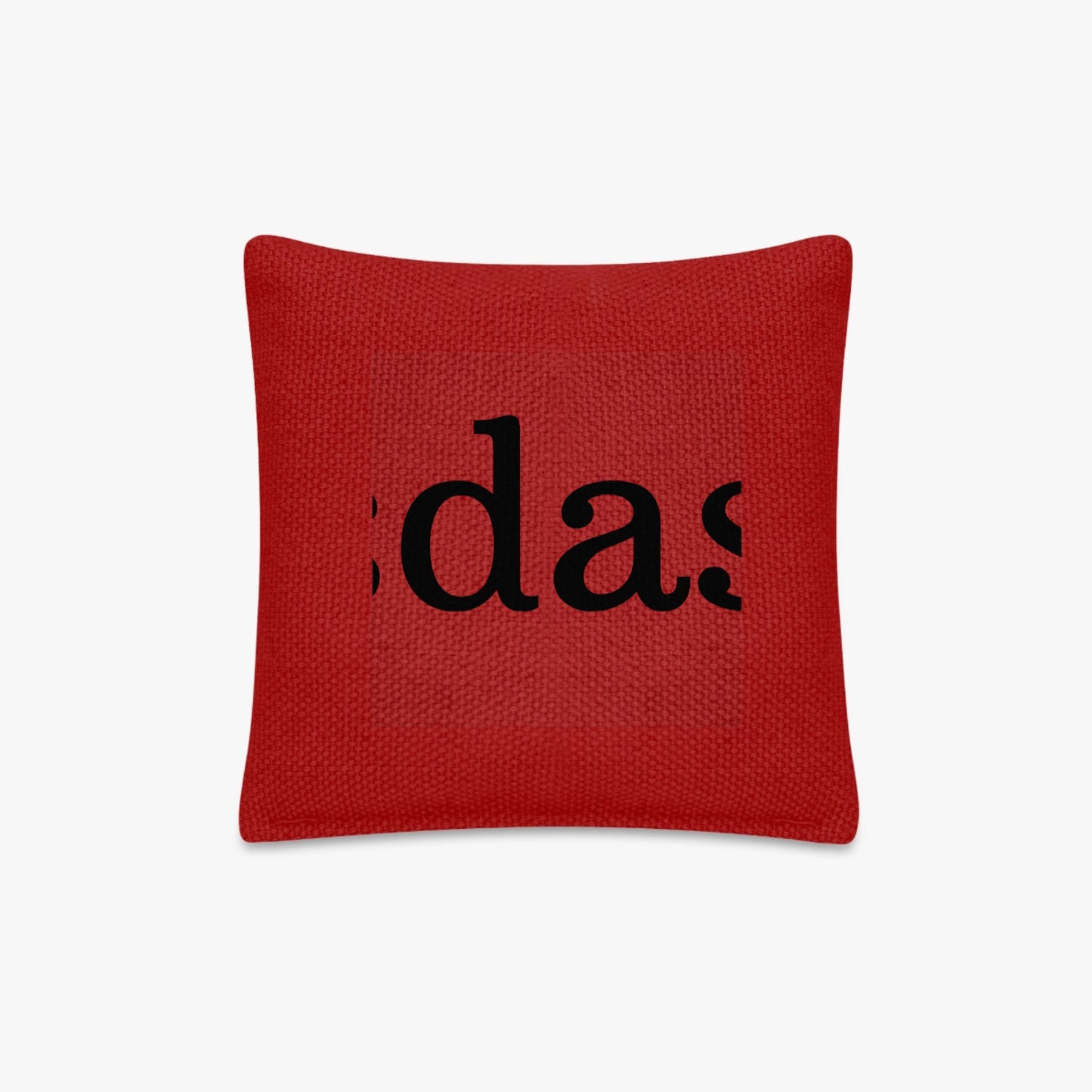 Square Canvas Sandbag - Patter of texts