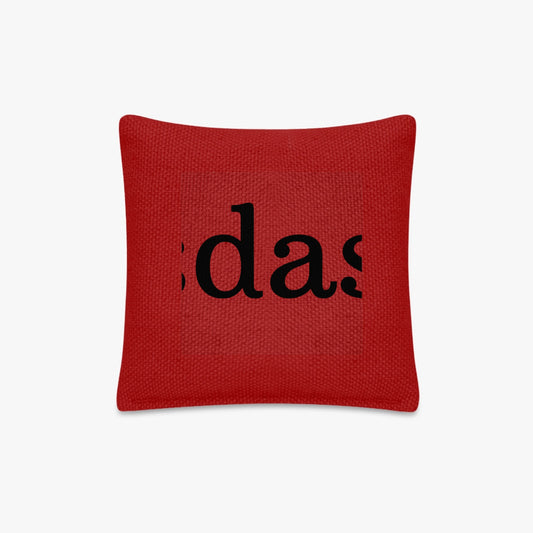 Square Canvas Sandbag - Patter of texts
