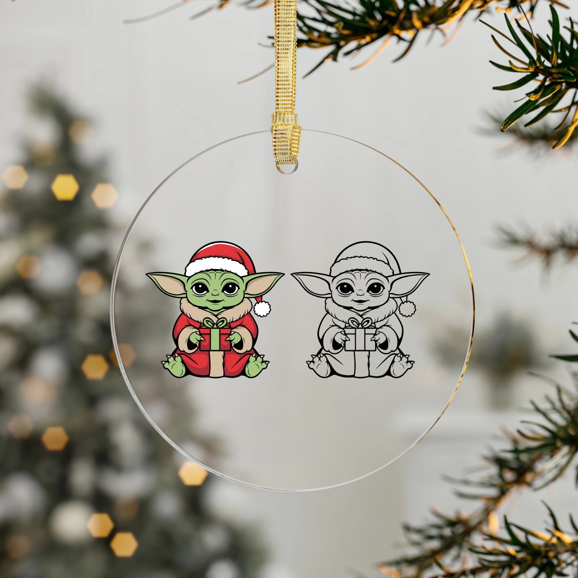 Acrylic Ornaments - Test Printify Order
