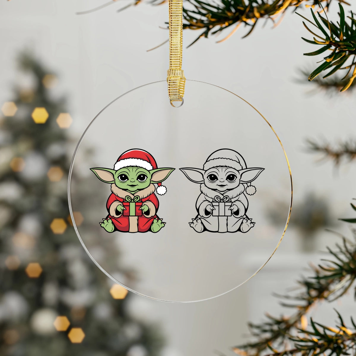 Acrylic Ornaments - Test Printify Order