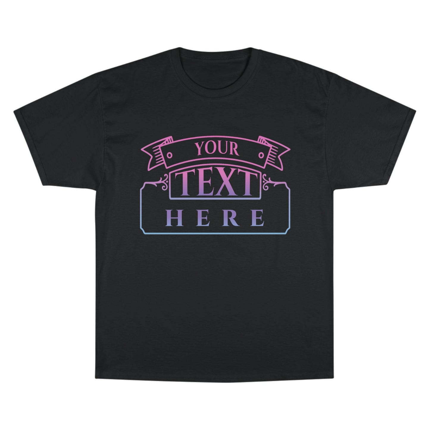 Champion T-Shirt - Color gradient graphic
