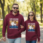 Load image into Gallery viewer, Like Father Like Daughter – Personalized Hoodie
