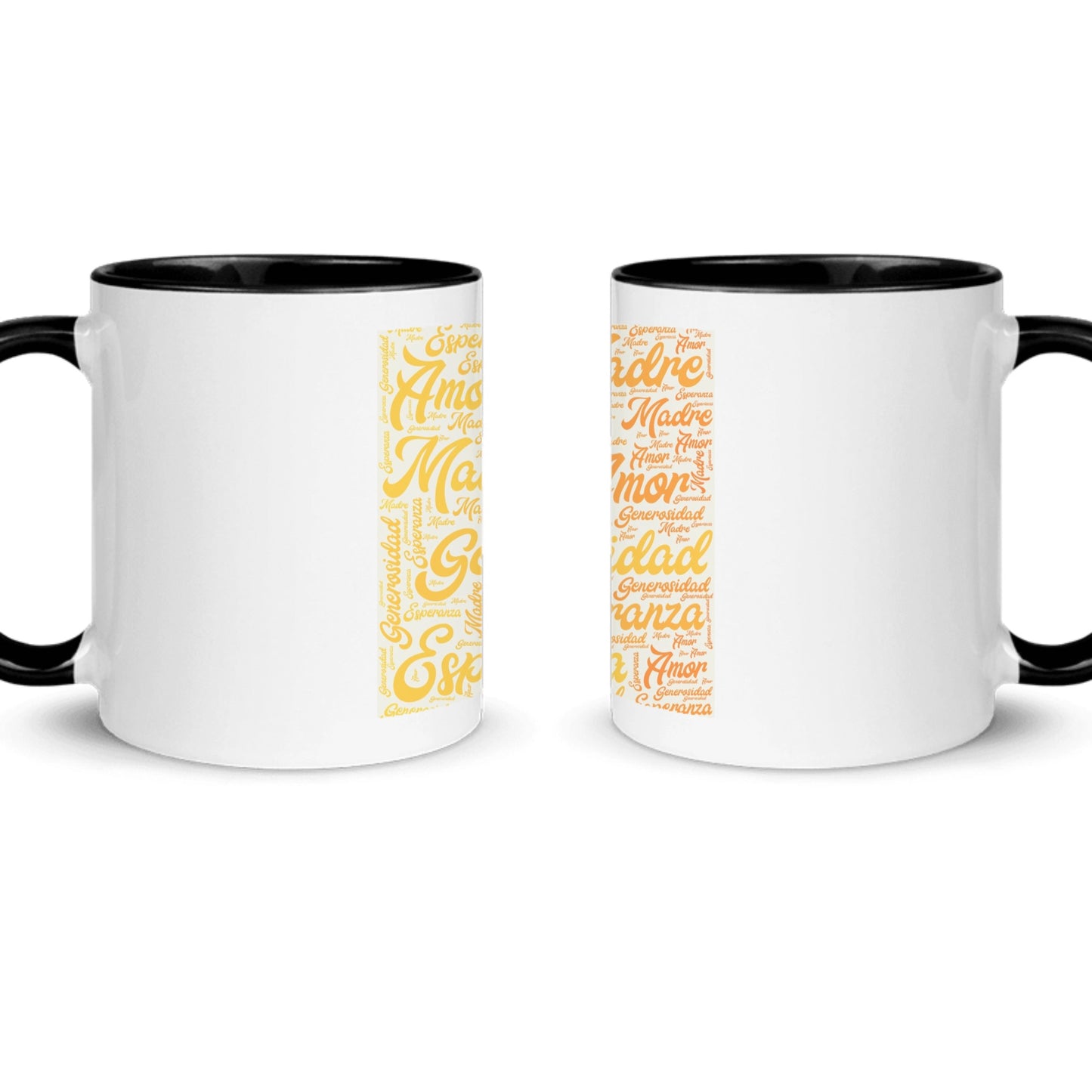 Accent Mug 11oz (US) - Word Cloud
