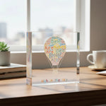 Load image into Gallery viewer, Acrylic Square - Hot air balloon
