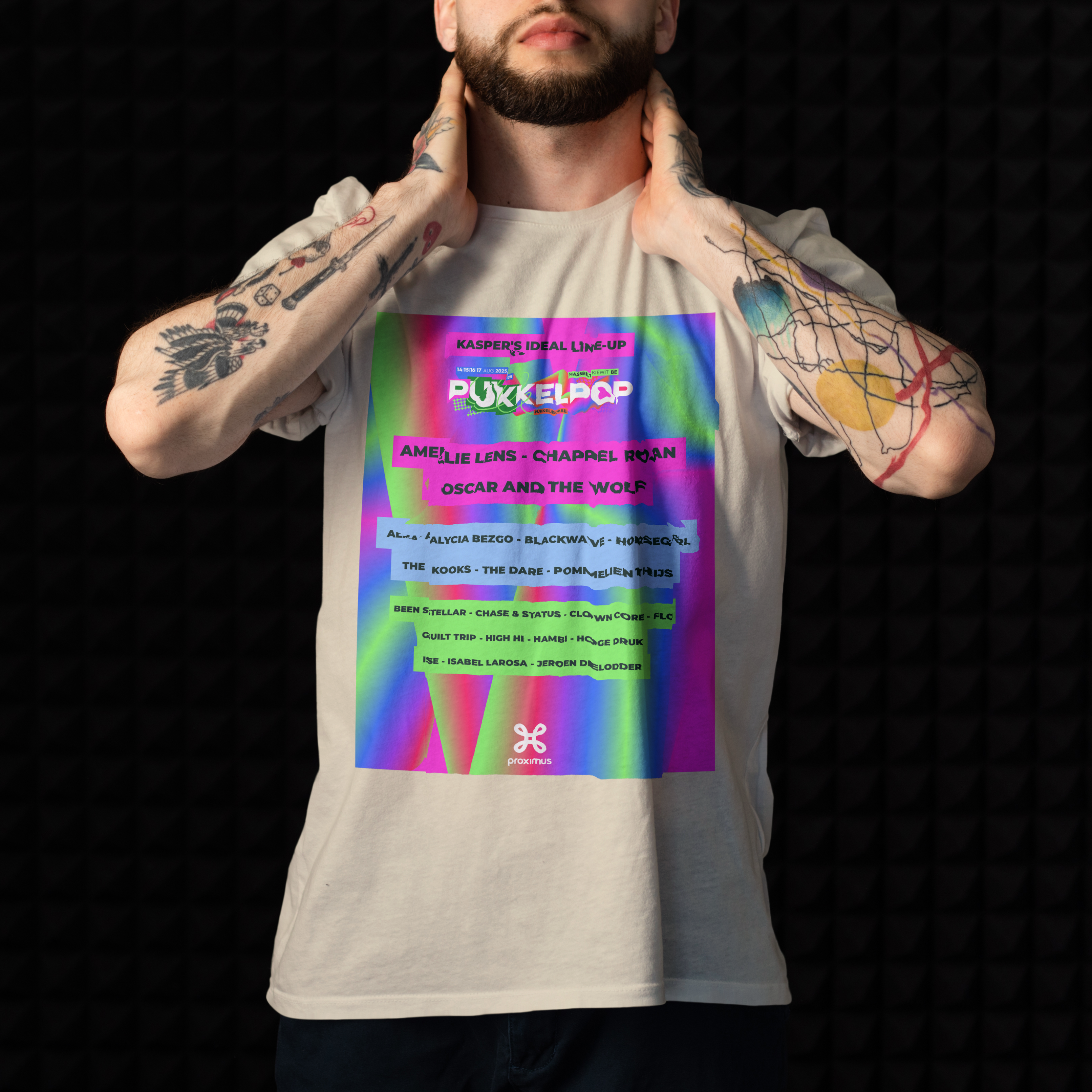 Your line up Merch