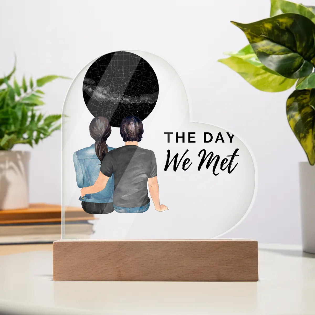 Acrylic Heart Plaque