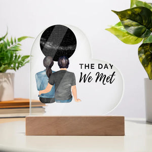 Acrylic Heart Plaque