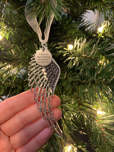 Christmas Ornaments Angel Wings