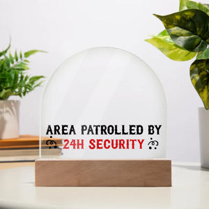 Acrylic Dome Plaque